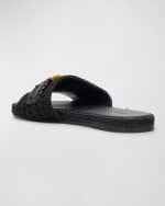 Image 3 of 6: Chloe x High Summer Marcie Crochet Buckle Slide Espadrilles