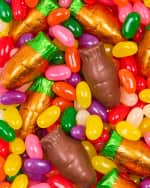 Image 2 of 5: Dylan's Candy Bar Chocolate the Bunny Stuffed Animal with Candy