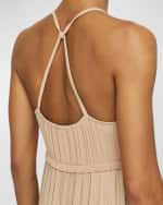 Image 4 of 5: Joseph Amicie Pleated Empire Maxi Dress