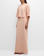 Image 5 of 6: Lafayette 148 New York High-Rise A-Line Maxi Skirt