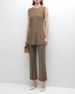 Image 2 of 6: Lafayette 148 New York Foley Knit Flare Pants