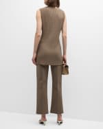 Image 4 of 6: Lafayette 148 New York Foley Knit Flare Pants