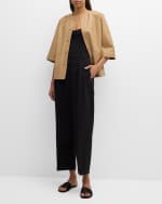 Image 2 of 6: Lafayette 148 New York Perforated Nappa Leather Jacket