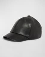 Image 1 of 2: Saint Laurent Patent Leather Baseball Hat