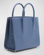 Image 2 of 4: Christian Louboutin Paloma Medium Top Handle in Loubinthesky Denim