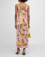 Image 3 of 6: L'Agence Akiya Lemon Printed Tank Dress