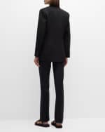 Image 3 of 6: Co High-Rise Tapered-Leg Denim Pants