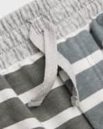 Image 3 of 3: Splendid Boy's Mixed Striped Shorts Set, Size 2-4