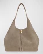 Image 1 of 3: Rebecca Minkoff Darren Signature Leather Shoulder Bag