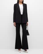 Image 2 of 6: Alice + Olivia Denny Notch-Collar Boyfriend Blazer