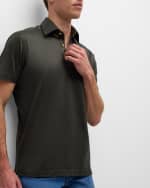 Image 4 of 6: Kiton Men's Cotton Polo Shirt