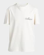 Image 1 of 6: Golden Goose Journey Short-Sleeve Logo T-Shirt