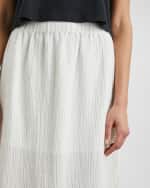 Image 4 of 4: Rails Soraya Gauze Midi Skirt