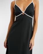 Image 3 of 3: Rails Jessa Contrast-Trim Maxi Dress
