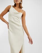 Image 3 of 3: Rails Jackie Asymmetric Midi Slip Dress