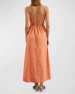 Image 2 of 3: Rails Silvia Cutout Halter Maxi Dress