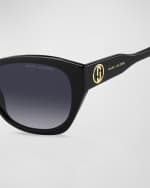 Image 2 of 3: Marc Jacobs Marc 732S Propionate Cat-Eye Sunglasses