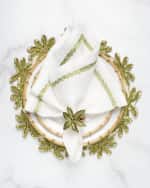 Image 3 of 3: Kim Seybert Palm Coast Napkin Ring