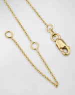 Image 3 of 5: Roberto Coin 18K Yellow Gold Diamond Cat Necklace