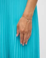 Image 2 of 5: Sydney Evan Small Cocktail Crescent Moon Charm Bracelet