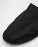 Image 3 of 3: THE ROW Frances Brocade Silk Mule Slippers