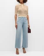 Image 5 of 6: AGOLDE Ren High-Rise Wide-Leg Jeans