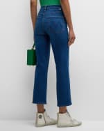 Image 4 of 6: MOTHER The Mid-Rise Rambler Zip Ankle Jeans