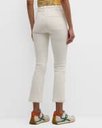 Image 3 of 5: MOTHER The Hustler Patch Pocket Flood Jeans