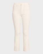 Image 1 of 5: MOTHER The Hustler Patch Pocket Flood Jeans