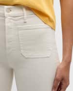 Image 5 of 5: MOTHER The Hustler Patch Pocket Flood Jeans