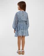 Image 2 of 4: Bardot Junior Girl's Bella Floral Shirred Dress, Size 4-14