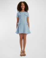 Image 1 of 5: Bardot Junior Girl's Sutton Boucle Dress W/ Jacket, Size 7-14