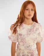 Image 5 of 5: Bardot Junior Girl's Annika Floral-Print Mini Dress, Size 4-14