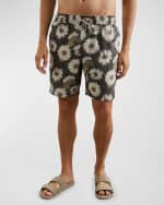 Image 1 of 5: Rails Men's Kian Floral Swim Shorts