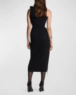 Image 3 of 5: Maticevski Sacrifice Sheath Dress with Fringe Detail