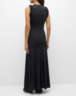 Image 3 of 6: Ulla Johnson Bendetta Ruffled Cotton Sleeveless Maxi Dress