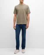 Image 2 of 6: FRAME Men's Jacquard Relaxed T-Shirt