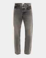 Image 1 of 6: FRAME Men's Straight-Leg Jeans