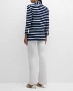 Image 3 of 6: Veronica Beard Ortiz Stripe Jacket
