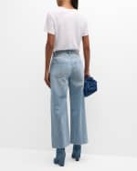 Image 3 of 6: PISTOLA Canopy Stripe Jadyn Low-Slung Palazzo Jeans