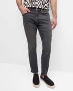Image 4 of 6: FRAME Men's L'Homme Slim Denim Jeans