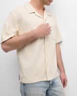 Image 4 of 6: FRAME Men's Duo Fold Relaxed Camp Shirt