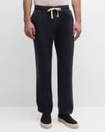 Image 3 of 6: FRAME Men's Textured Terry Sweatpants