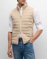Image 3 of 6: Brunello Cucinelli Men's Puffer Vest