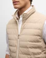 Image 4 of 6: Brunello Cucinelli Men's Puffer Vest