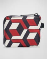 Image 3 of 3: Libertine x LeSportSac Geometric-Print Zip Wallet