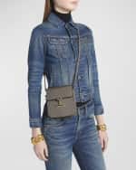 Image 3 of 6: TOM FORD Tara Mini Crossbody Bag in Grain Leather
