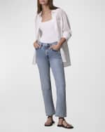Image 4 of 5: Rag & Bone Harlow Ankle Rhinestone Jeans