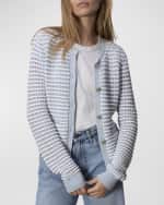 Image 4 of 5: Rag & Bone Marlee Stripe Cardigan