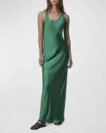 Image 2 of 5: Rag & Bone Daisy Satin Maxi Dress